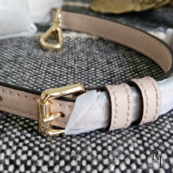 Michael Kors Pink Saffiano Leather Replacement Crossbody Strap - Picture 1 of 4